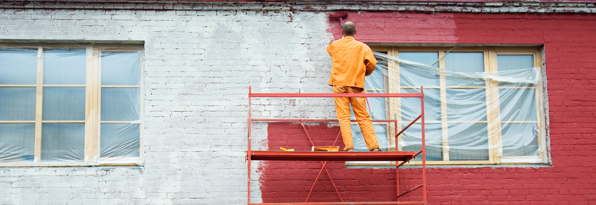 Peinture façade à La Flèche - FOULARD